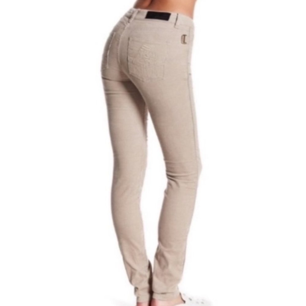 Zadig & Voltaire Eva Velours Skinny Corduroy Pants - Picture 2 of 12